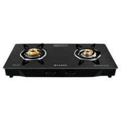 Faber Jumbo 2 Burners Manual Toughened Glass Top Cooktop, 106.0657.506