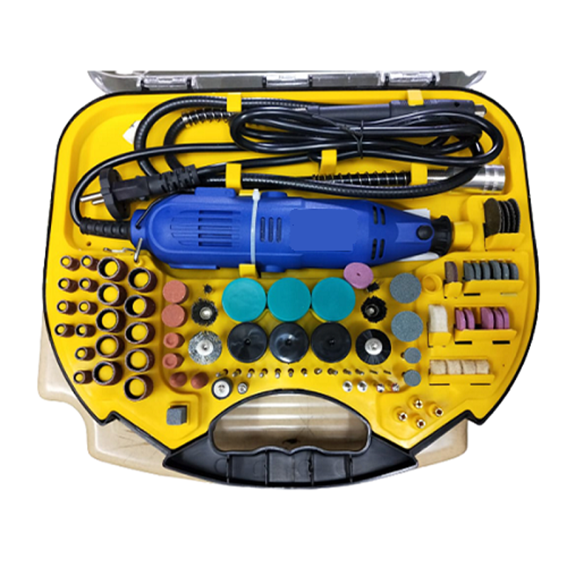 Luxor 3mm Electrical Die Grinder with 163 Accessories