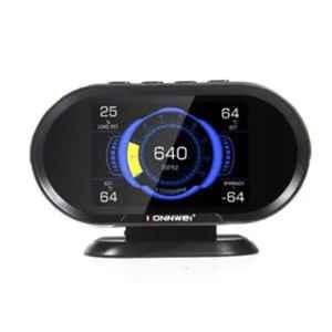 Konnwei Black KW206 OBD2 Heads Up Speed Monitoring Display for Car