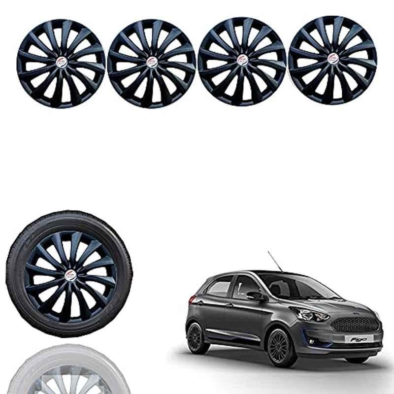 Auto Pearl 14 inch ABS Black Car Wheel Cover for Figo 2019