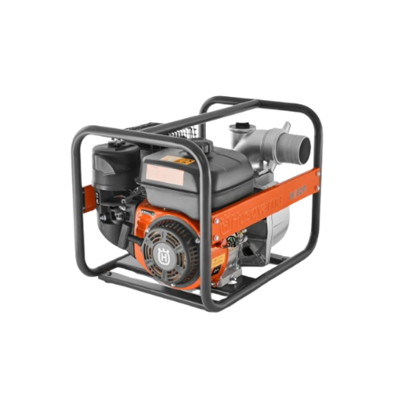Husqvarna W80P 196cc 3 inch 4-Stroke Petrol Agricultural Water Pump for Irrigation, Water Transfer & Drainage