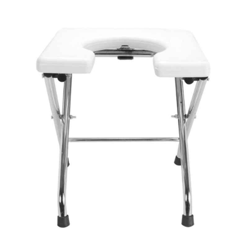 Fast Life Folding Stainless Steel Commode Chair, RS-025Q