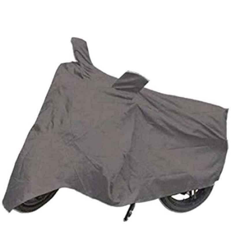 Mobidezire Polyester Grey Scooty Body Cover for Mahindra Duro DZ