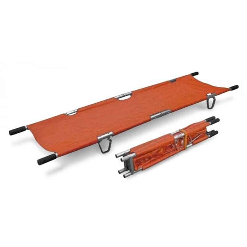 Buy ABCO 208x55x13cm Aluminium Double Fold Stretcher Online At