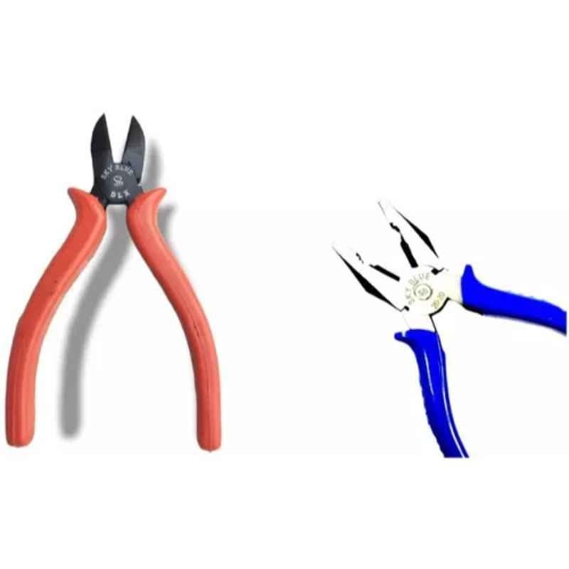 Sky Blue 2 Pcs 7.8 inch Groove Plier Combo, SBE_PLIER_COMBO_MOD_00839