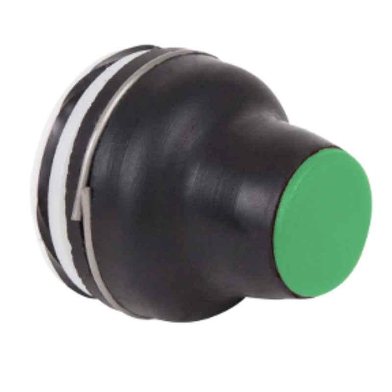 Schneider Green Booted Head for Push Button, XACB9113