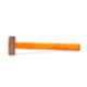 Lovely 4kg Brass Hammer with Wooden Handle