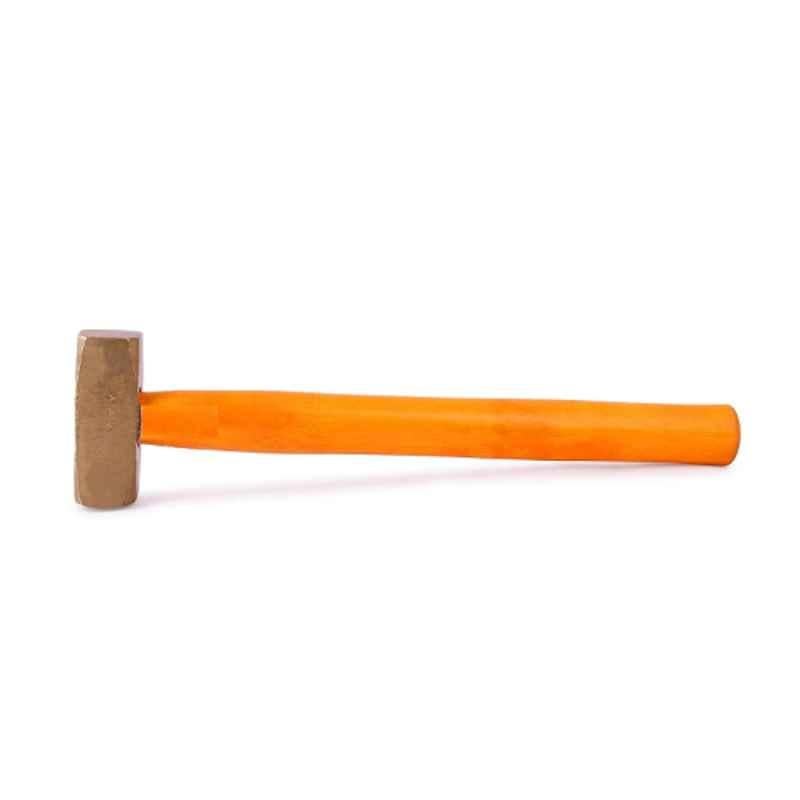 Lovely 4kg Brass Hammer with Wooden Handle