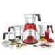 Prestige Ultimate Plus 750W Red & White with 4 Jars Mixer Grinder, 41393