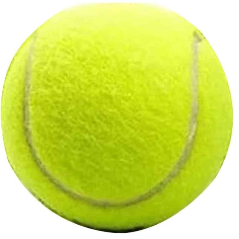 Fairbizps 97g Rubber Green Tennis Cricket Ball