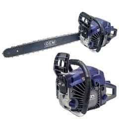 OEM Professional 3.7HP 18 inch 62CC 2 Stroke Petrol Operated Chain Saw for Wood Cutting, Gardening & Outdoor Work