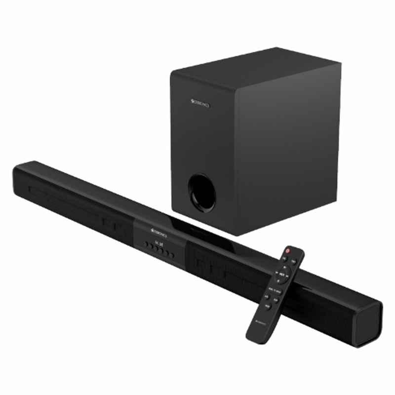 Zebronics Alpine 2 140W Black Soundbar with Subwoofer & Remote Control