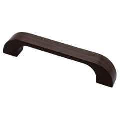 RAB 96mm Zinc Wooden Finish Drawer Pull Handle, 1077 (Pack of 4)