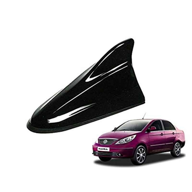 Kozdiko Black Shark Fin Signal Receiver Car Antenna for Tata Manza, koz_35628
