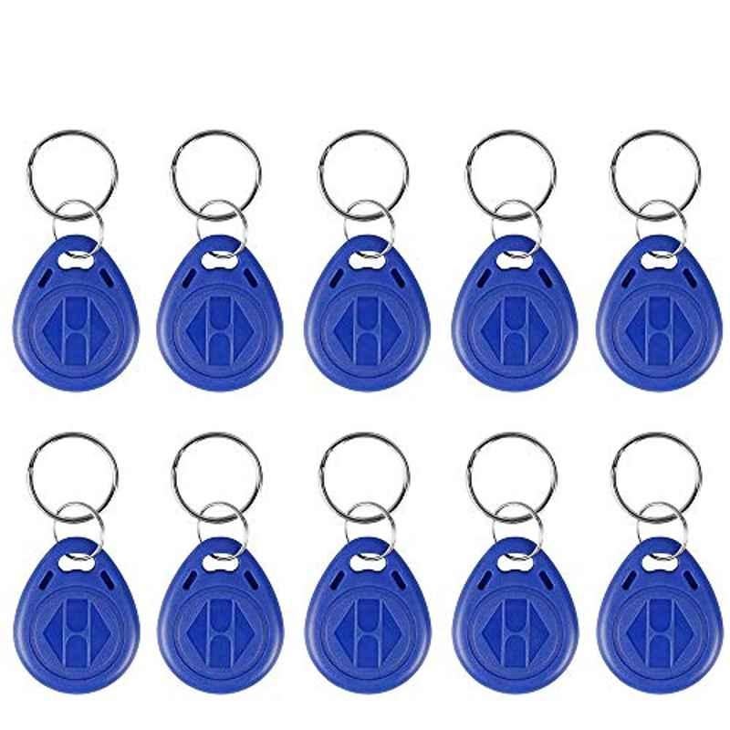 Rubik 10Pcs 125Khz RFID Keychain Key Set, RRFIDKCT5577