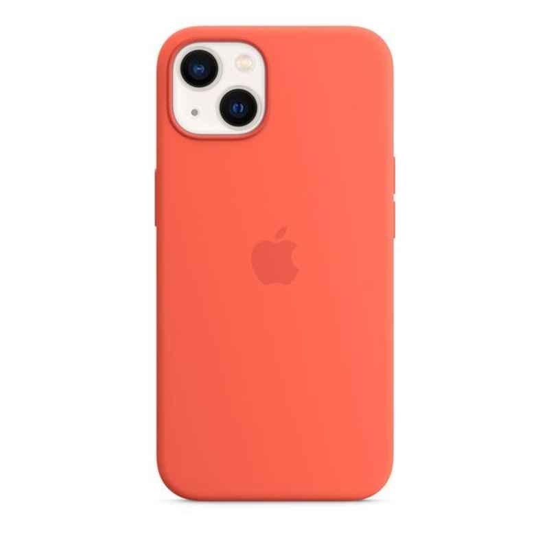Apple iPhone 13 Silicone Nectarine Case with MagSafe