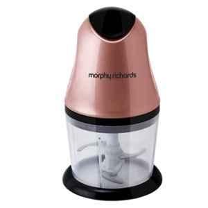 Morphy Richards 300W 840ml ABS Rose Gold Mini Chopper, 640082