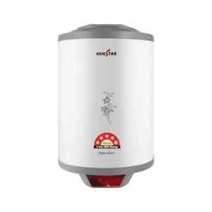 Kenstar Aqua Glass 10 Litre 2000W ABS White & Grey Storage Water Heater