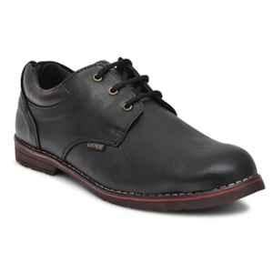 Torzu TZU-224 Steel Toe Leather Black Safety Shoes, Size: 9