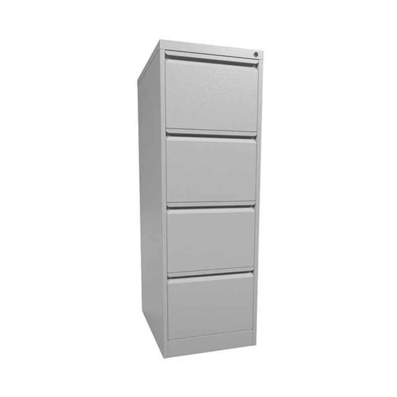 AE 62x45x133cm Steel Grey 4 Drawer File Cabinet, AE 8572