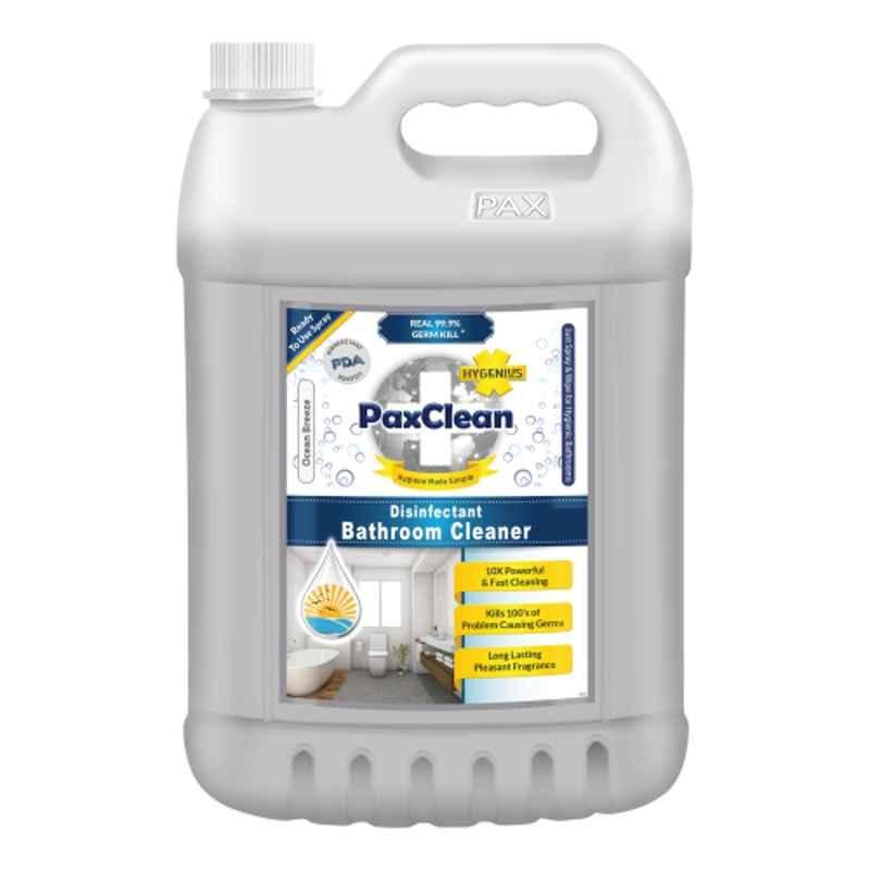 Paxclean Hygenius 5L Ocean-Breeze Disinfectant Bathroom Cleaner