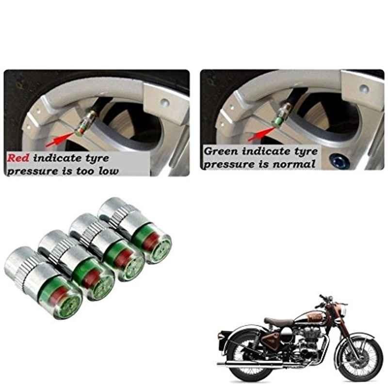 Kozdiko 4 Pcs Air Alert Set for Royal Enfield Classic Chrome
