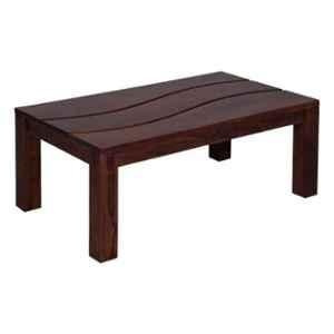 Evok Victor Sheesham Wood Light Walnut Coffee Table, IT00058424