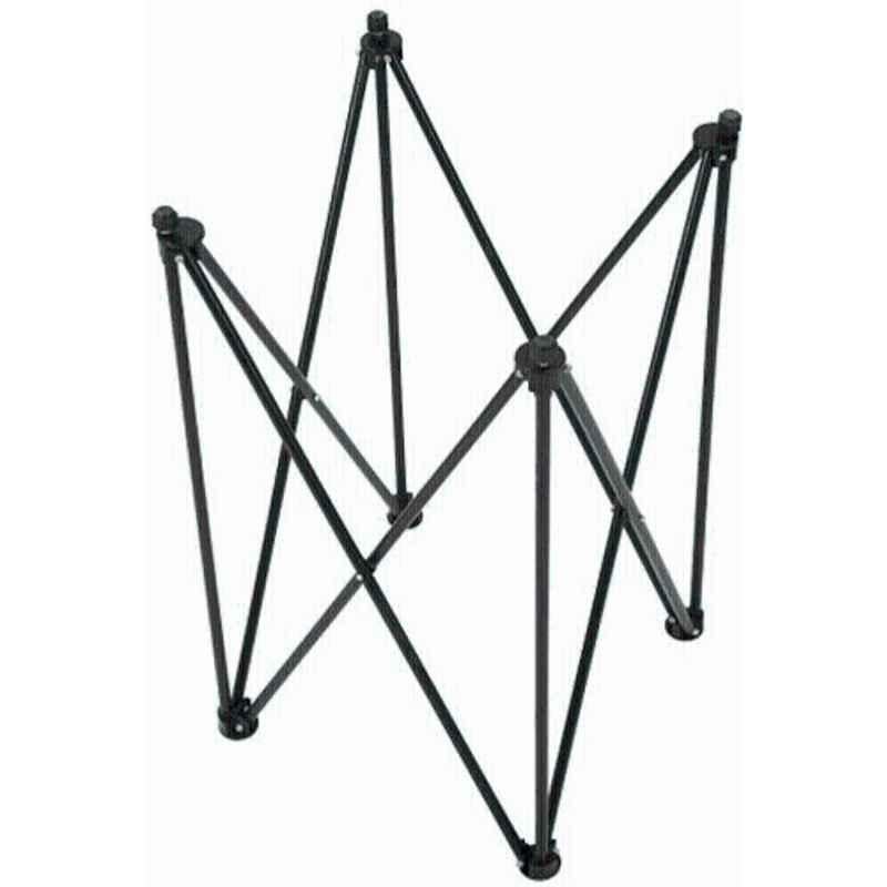 Matrica Steel Black Adjustable Carrom Board Stand