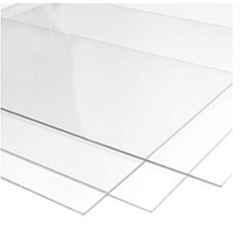 Riya 3 Pcs 3mm 18x18 inch Transparent Acrylic Clear Plexiglass Sheet Set
