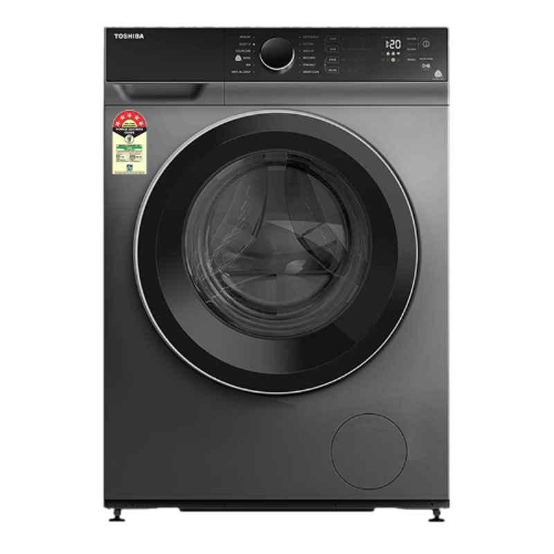 Toshiba 9kg 5 Star Silver Fully Automatic Front Load Washing Machine, TW-BJ100M4-IND(SK)