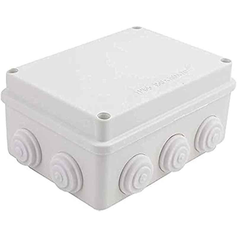 YXQ 150x110x70mm ABS & Rubber White Waterproof Junction Box, LMT0531AA