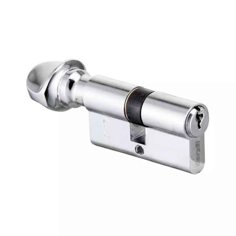 Dorset CL 212 SS 100mm Stainless Steel Silver Satin Finish Euro Profile Pin Cylinder Lock (Pack of 2)