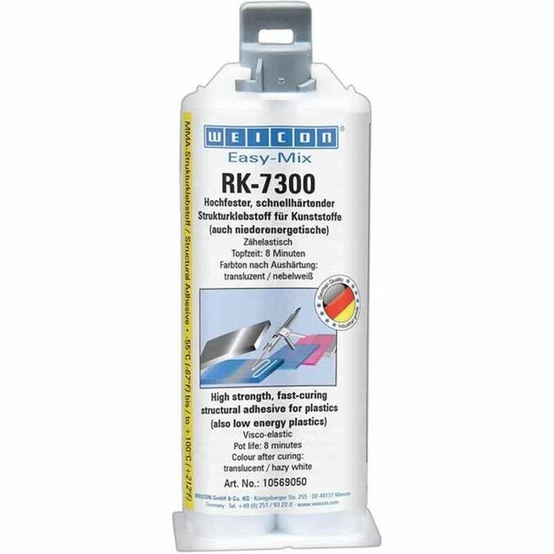 Weicon Easy-Mix RK-7300 Structural Acrylic Adhesive, 10569050, 50GM