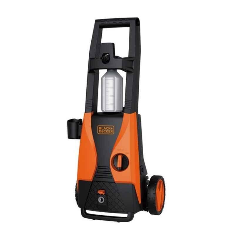 Black & Decker 1400W Plastic Orange & Black Pressure Washer, PW1450TD-B5