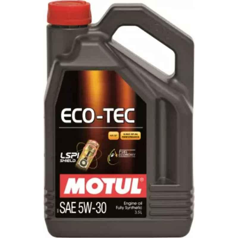 Buy Motul Eco Tec Plus 5W30 3.5L Full Synthetic Engine Oil Online At Best  Price On Moglix