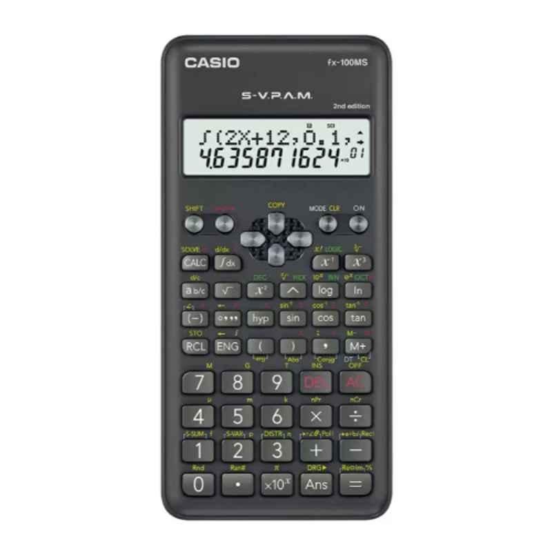 Casio FX-100MS-C76 12 Digit 2nd Addition Scientific Calculator for Education with 40 Scientific Constants
