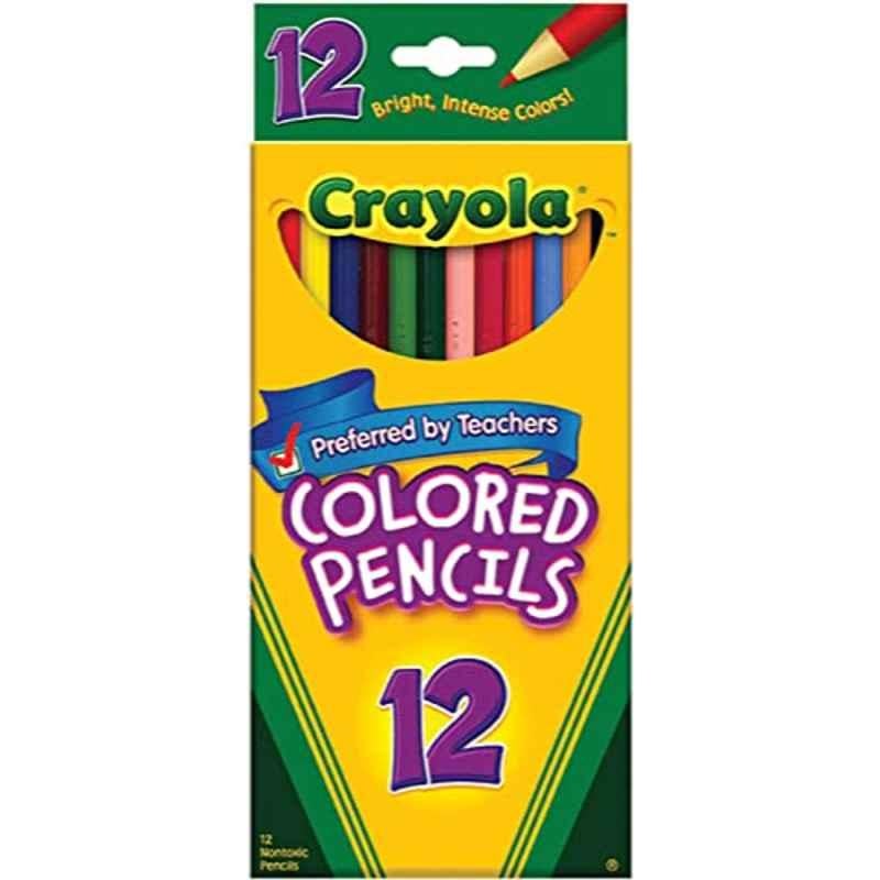 Crayola 12Pcs Coloured Pencils Box, 6554547