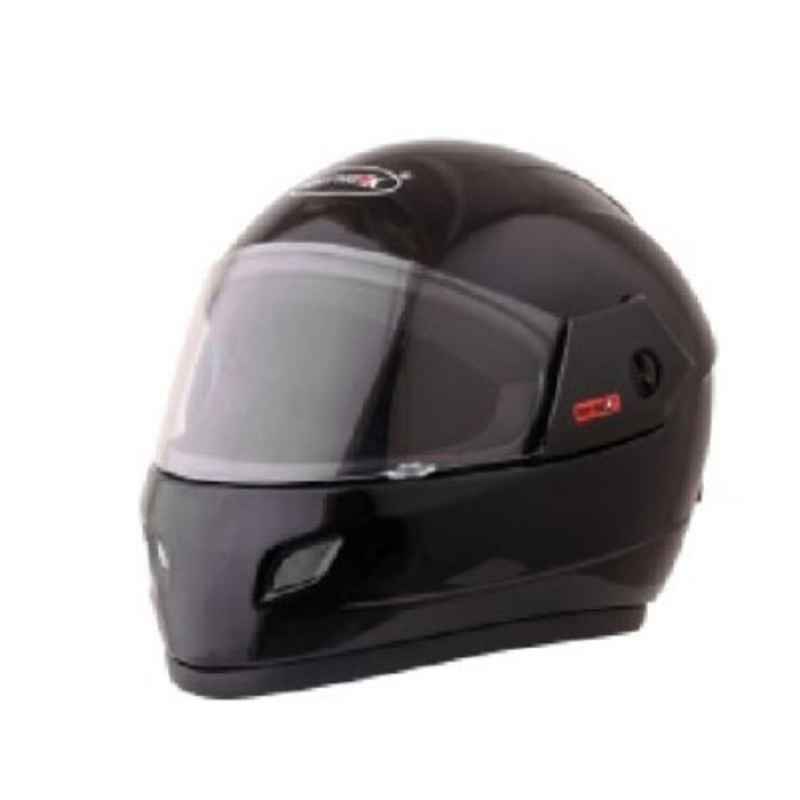 Rhynox Tendo Classic Medium Black Full Face Motorcycle Helmet