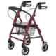 Entros 136kg Aluminum Light Weight Rollator with Seat & Wheel, SC5001