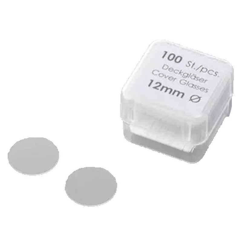 Lab Plus 1000 Pcs 0.13-0.16mm Round Borosilicate Glass Cover Set, LP-13165