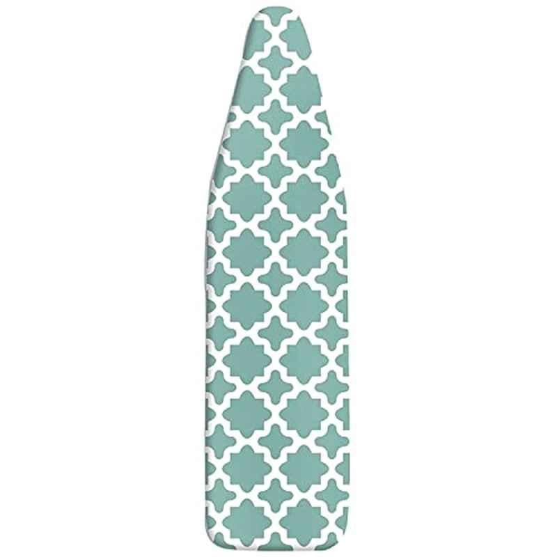 Whitmor Deluxe Cotton Turquoise Scorch Resistant Ironing Board Cover & Pad, 6880-833-CONTURQ