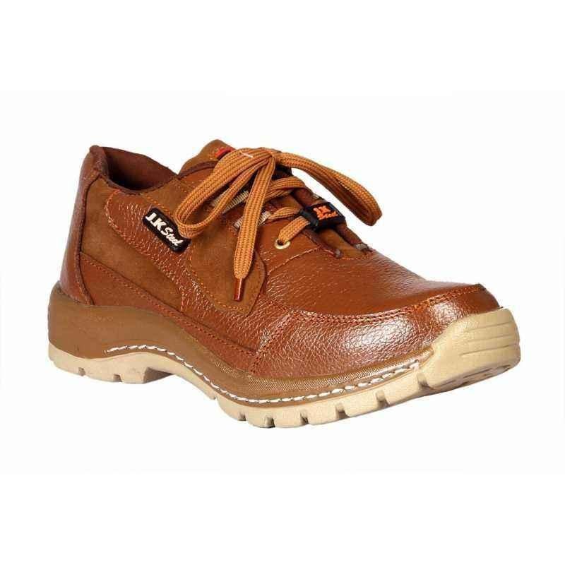 Jk Steel JKPA067BRN Steel Toe Work Safety Shoes, Size: 6