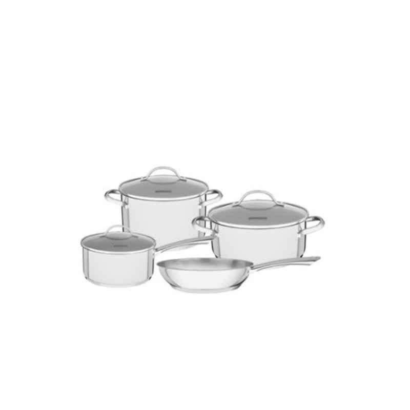 Tramontina 7Pcs Stainless Steel Grey Cookware Set, 65280310