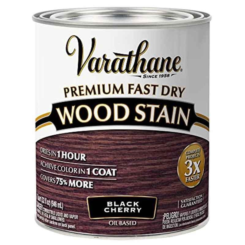 Rust-Oleum Varathane 946ml Black Cherry Wood Stain Premium Fast Dry Coating, 262009
