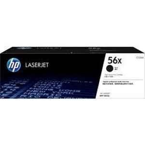 HP 56X High Yield Black Laser Jet Toner Cartridge, CF256X