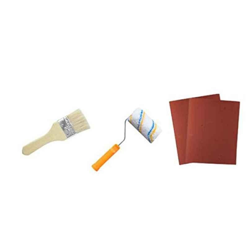 4 inch Wall Paint Roller Brush & Sandpaper Set