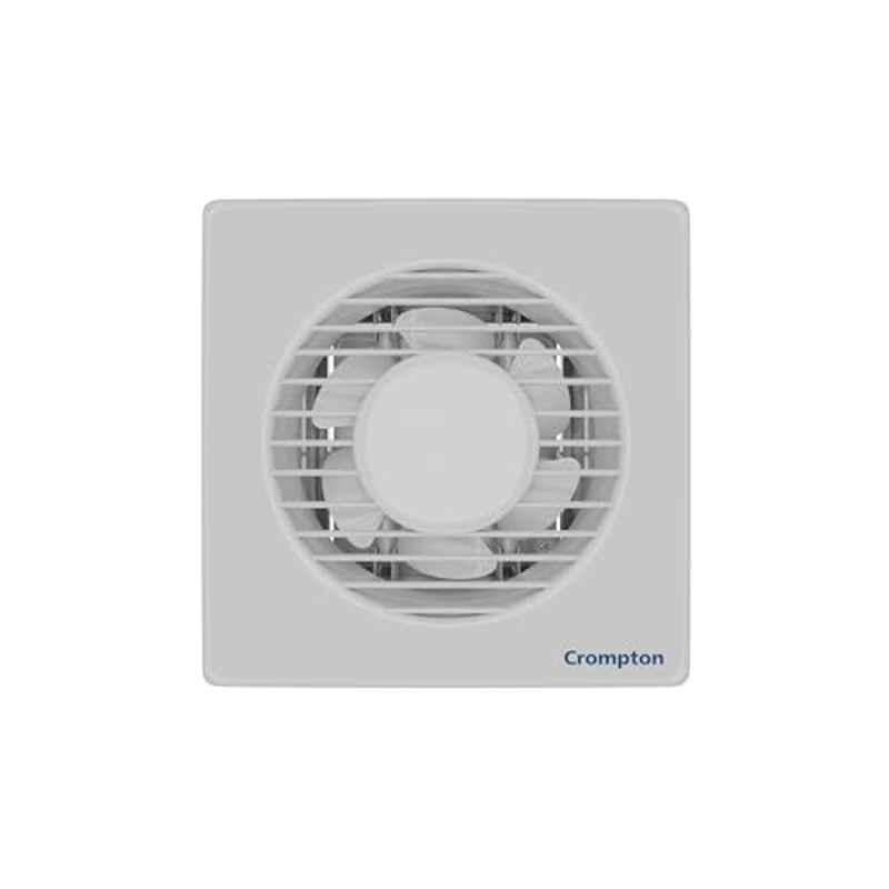 Crompton Ventilus 38W 1800rpm White 6 Blade Exhaust Fan, Sweep: 200 mm