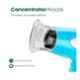 Ambrane AHD-11 1200W White & Blue Hair Dryer