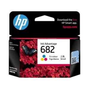 HP 682 Tri-Color Original Ink Cartridge, 3YM76AA