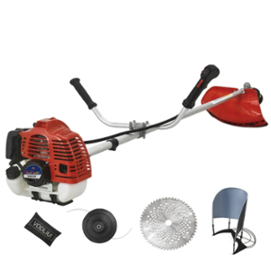 Bharat Saarthi 0.8 Litre 35cc 7000rpm 4 Stroke Sidepack Brush Cutter for Crop Reaper, Grass & Lawn Trimmer
